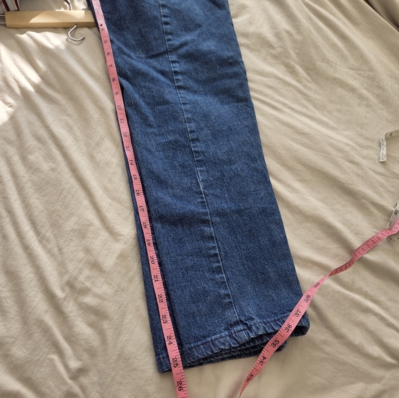 Madewell Denim Tie-Waist Tapered Pants In Devine Wash Size 26 - Picture 6 of 8